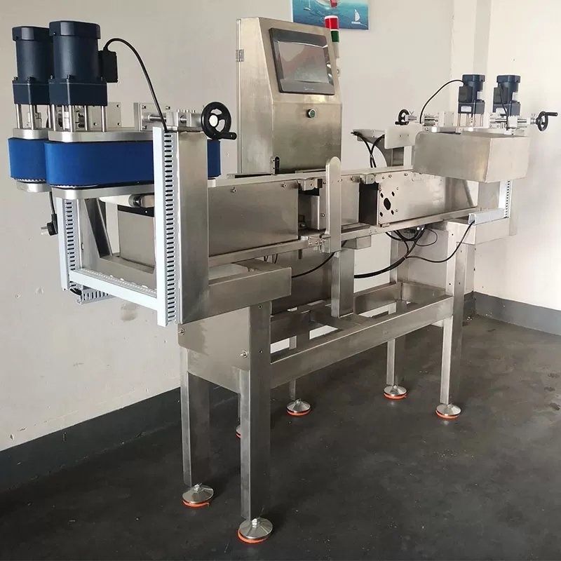 Combo Clamping Bottles Conveyor Checkweigher