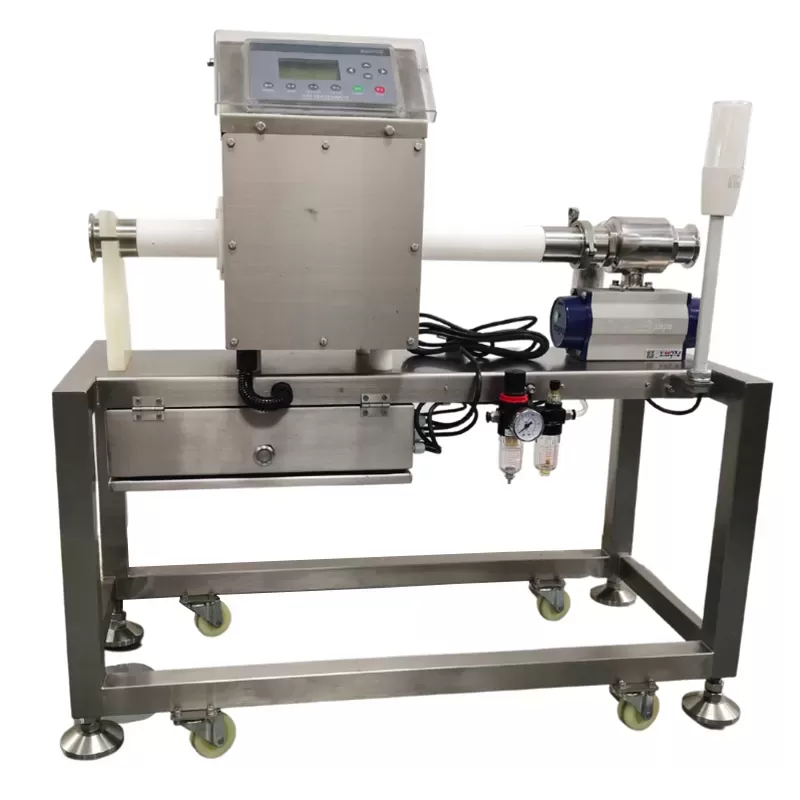 Pipeline Metal Detector for Sauces