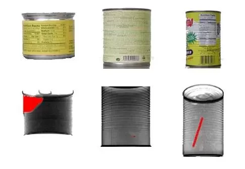 canned  x-ray inpection image
